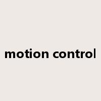 motion control是什么意思
