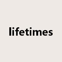 lifetimes是什么意思