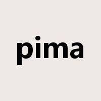 pima是什么意思