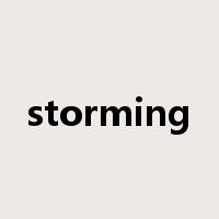 storming是什么意思