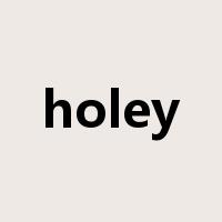 holey是什么意思