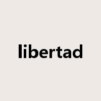 libertad是什么意思