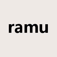 ramu是什么意思