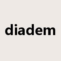 diadem是什么意思
