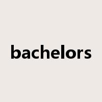 bachelors是什么意思