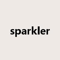 sparkler是什么意思