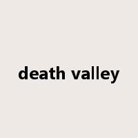 death valley是什么意思