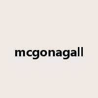 mcgonagall是什么意思