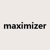 maximizer是什么意思