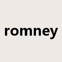romney是什么意思