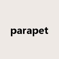 parapet是什么意思