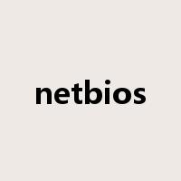netbios是什么意思