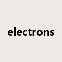 electrons是什么意思