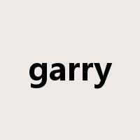 garry是什么意思