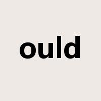 ould是什么意思