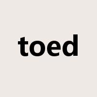 toed是什么意思