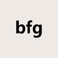 bfg是什么意思
