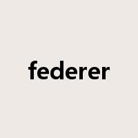 federer是什么意思