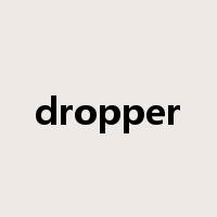 dropper是什么意思