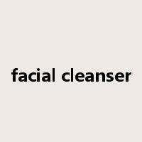 facial cleanser是什么意思