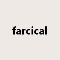 farcical是什么意思