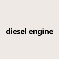 diesel engine是什么意思