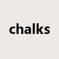 chalks是什么意思