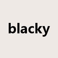 blacky是什么意思
