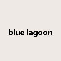 blue lagoon是什么意思