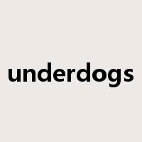 underdogs是什么意思