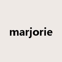 marjorie是什么意思