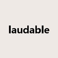 laudable是什么意思