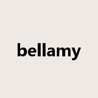 bellamy是什么意思