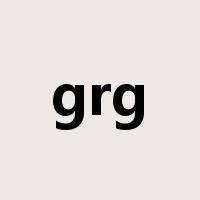grg是什么意思