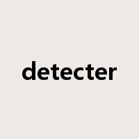 detecter是什么意思