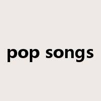 pop songs是什么意思