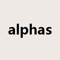 alphas是什么意思