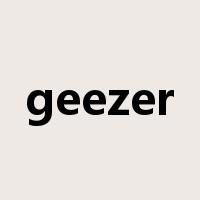 geezer是什么意思