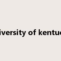 university of kentucky是什么意思