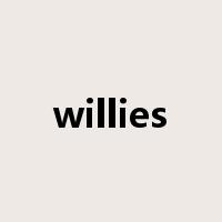 willies是什么意思