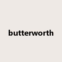 butterworth是什么意思