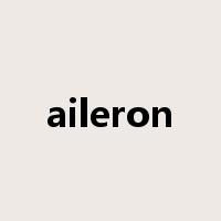 aileron是什么意思