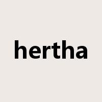 hertha是什么意思