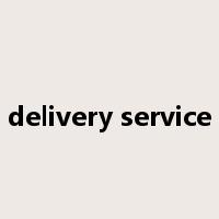 delivery service是什么意思