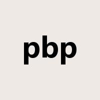pbp是什么意思