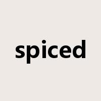 spiced是什么意思