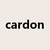 cardon是什么意思