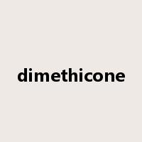 dimethicone是什么意思
