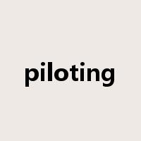 piloting是什么意思
