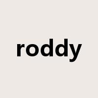 roddy是什么意思